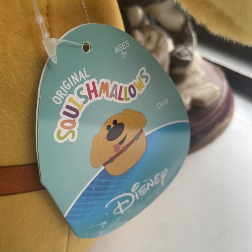 Squishmallows Disney Pixar UP Doug grub den Hund Plüsch 7 Zoll - Bild 3 von 5