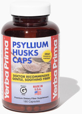 YERBA PRIMA Psyllium Husks Caps 625 mg 180 Capsules