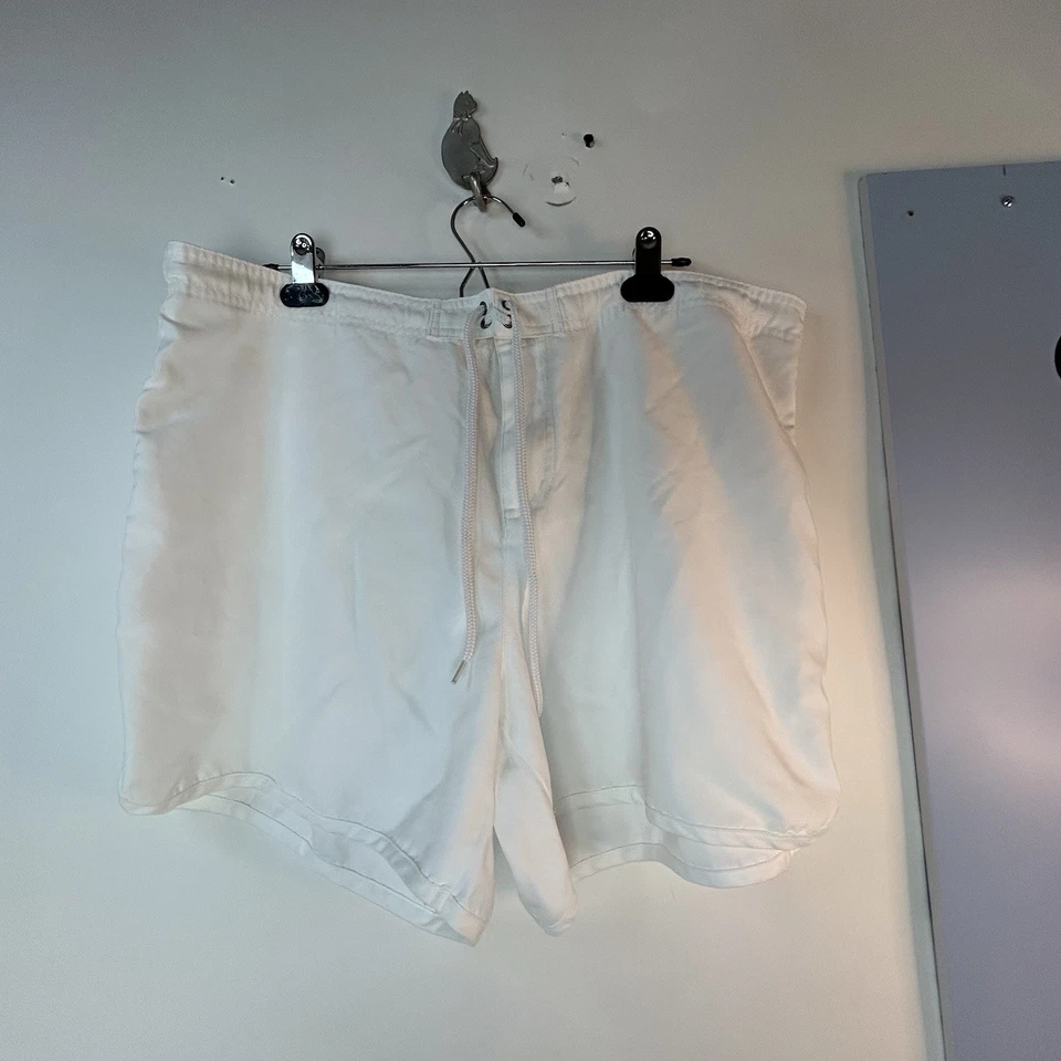 Pantalones Cortos Catalina Mujer Talla Grande Tabla Natación Cubrir 1X (16W) Blanco Foto 2 de 4