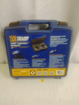 #ad #ad Yellow Jacket 67071 YJACK Temperature Humidity Kit Clamps Psychrometers $284.05
