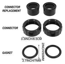 2Pack SPX3200UNKIT SP3200EE Pool Pump Union Connection Kit fits for Hayward Pump