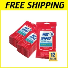 Eco-Friendly Moisturizing Hand Wipes - 360 Count