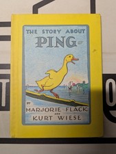 The Story About Ping By Marjorie Flack and Kurt Weiss 1961 Hardcover Vintage!