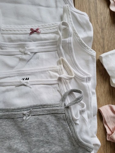 SET 15 Teile Baby Body 62- 68 Mädchen Kleidung Paket Hosen Strampler Shirts - Bild 8 von 9