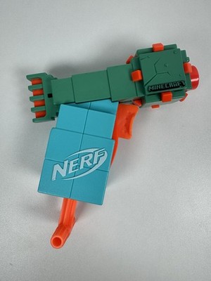 Nerf MINECRAFT MicroShots Blasters Dart Gun - Guardian 2021 