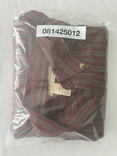 The Territory Ahead Shirt Men’s Large Tall Red/Green Striped Long Sleeve # - Picture 10 of 10