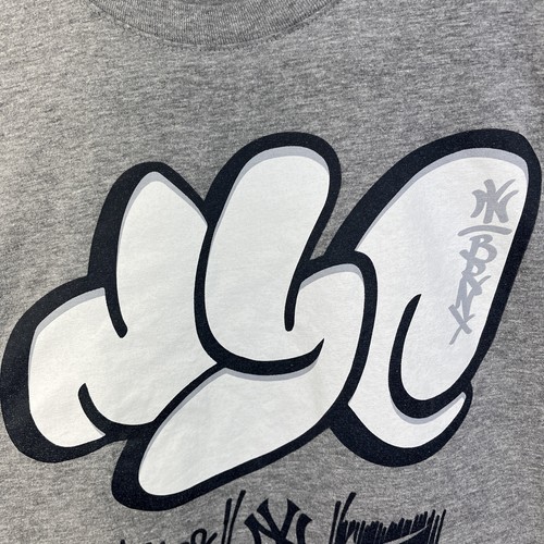 Nike New York Yankees Graffiti Arte NYC Bronx MLB Camiseta Gris Adulto XL Béisbol - Imagen 3 de 8