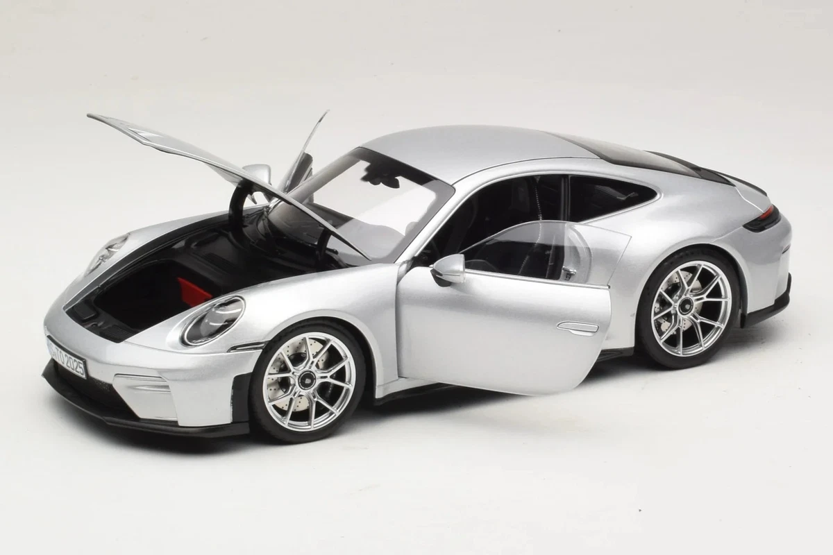 1:18 Porsche 911 (992.2) GT3 Touring Package GT -- Silver Metallic -- Norev