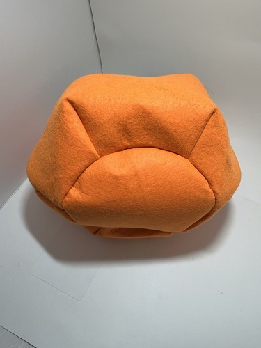 Disney Halloween Mickey Mouse Felt Pumpkin Trick Or Treat Basket Bucket - Picture 7 of 7