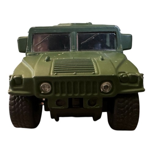 4" G.I. Joe 1:40 Maisto Hasbro Hymvee Hummer Diecast Army Green Military Truck - Picture 3 of 5