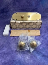 Baldwin 6555-060 Satin Brass/Brown Finish Baldwin Boston Entry