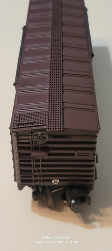 K-Line ATSF Santa Fe Brown Boxcar #64235 O Gauge Freight Car Sprung Trucks - Picture 8 of 9