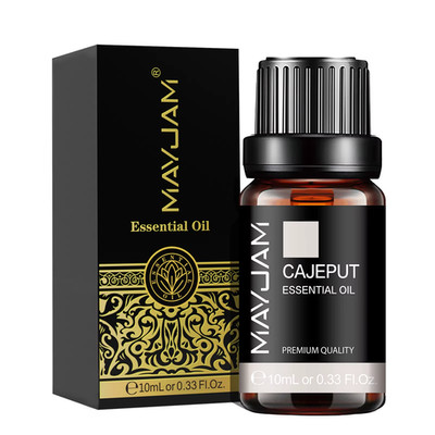 2Pcs 10ML Essential Oil Lavender Jasmine Eucalyptus Vanilla Sandalwood Bergamot