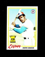 1978 Topps #72 Andre Dawson All-Star Rookie - Montreal Expos - HOF - EX+