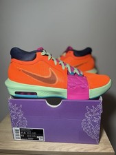 Nike LeBron Witness 8 Shoes Total Orange Laser Fuchsia FB2239-800 Size 11.5