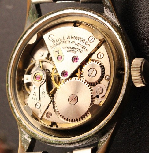 con video, antiguo reloj suizo Bulla 17 joyas 30 mm funcionando con segunda mano roja - Imagen 7 de 7