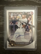 2025 Bowman Tyler Black Rookies and Veterans Auto #PRV-TB Brewers
