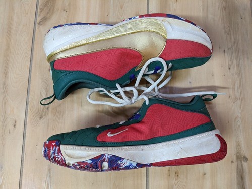 Nike Zoom Freak 5 Shoes Boys Size 4.5Y Green Basketball Buck Sneakers DZ4486-600 - Picture 6 of 8