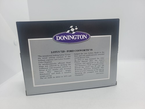 Corgi 97377 Donington Collection Lotus 72D Ford Cosworth V8 Boxed - Picture 3 of 5