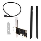 Für Drahtlose Verbindungen PCIE WiFi-Kartenadapter mit 2 Externen Antennen V5J8