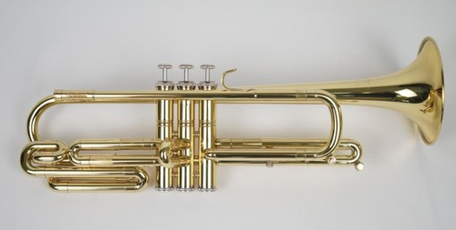 Carol Brass Tri-Key Professional  Trumpet:   Bb/G/F - Picture 1 of 5