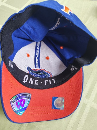 Florida Gators Hat Cap Fitted Adult One Size Blue UF Football College Mens - Picture 4 of 7