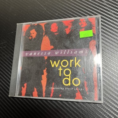 Vanessa Williams CD hit single Work To Do 6 track Black Sheep rap