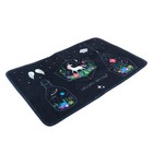  3 Count Bodenmatte Badezimmer Badezimmermatten Fußpolster Rutschfeste