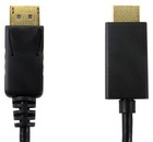 4K 60Hz Displayport Vers HDMI Câble , 2m Noir - PSG91939