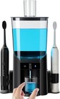Automatic Touchless Electric Mouthwash Dispenser with Toothbrush Holders 20.28oz