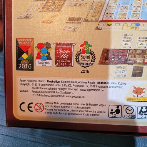 Pegasus Mombasa Game New Sealed Contents OOP Rare Strategy Game 2015 - Picture 23 of 24