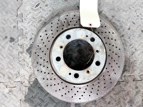 01-12 PORSCHE 911 CARRERA 4S 997 REAR LEFT LH DRIVER SIDE DISC BRAKE ROTOR OEM