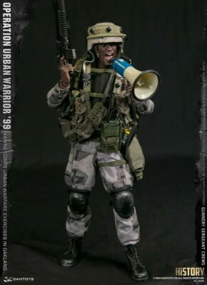 DAMTOYS 78080 1/6 フィギュア フランス 1/6 Dam Toys #78080 Operation Urban Warrior 99 Gunnery