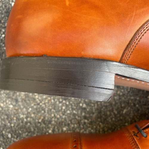 Allen Edmonds Byron Shoes Men's Size 11.5 in Bourbon New In Partial Box READ - Picture 9 of 18