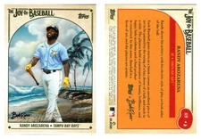 #69 Randy Arozarena Tampa Bay Rays 2023 Topps X Bob Ross