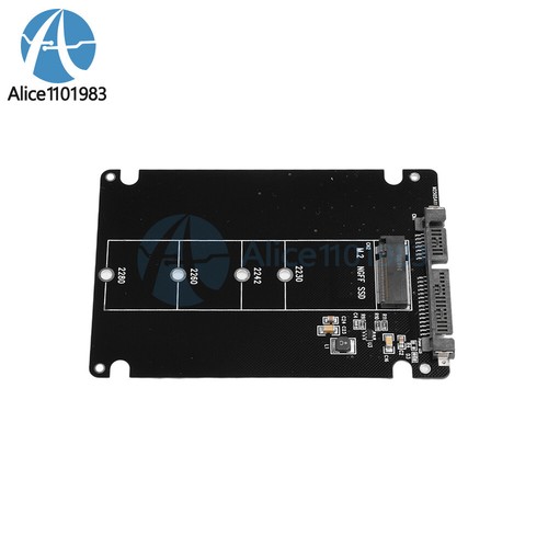 SATA3.0 6Gbps M2 NGFF SSD To SATA 3.0 Hard Drive Box Hard Disk Adapter Board - Afbeelding 4 van 12