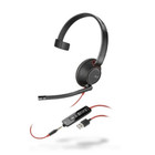 Casque mono filaire Plantronics Blackwire C5210 USB-A et 3,5 mm 207577-201