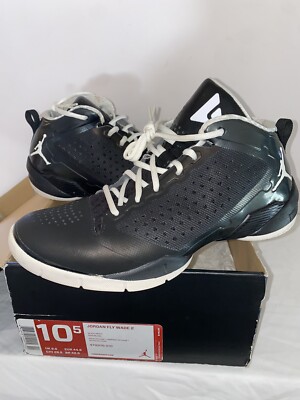 2012 NIKE Air Jordan Brand FLY WADE 2 BlackWhite Sz10.5 Casually Worn 5XRare HTF