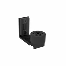 CCJH 1 PC Adjustable Wall Mount Floor Guide with Roller for Sliding Barn Door