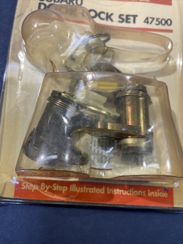 DL47500 Subaru 1990-93 Loyale Juego de cilindros de cerradura de puerta Cilindros Llaves Instrucciones - Imagen 2 de 12