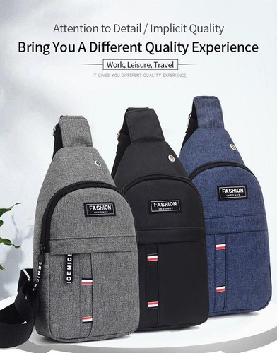 Men's Waterproof Fanny Pack with Large Capacity, Adjustable Strap for Outdoor - Picture 3 of 26