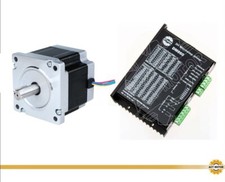 1Axis Schrittmotor Nema34  5A 80mm 736 oz.in&Drivers DM860  Kay Way CNC Mill ACT
