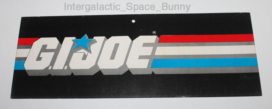 1984 Hasbro Gijoe Original Mobile Hanging Display 15 x 5.5 Wide 1984 Hasbro Gijoe Original Mobile Hanging Display 15 x 5.5 Wide