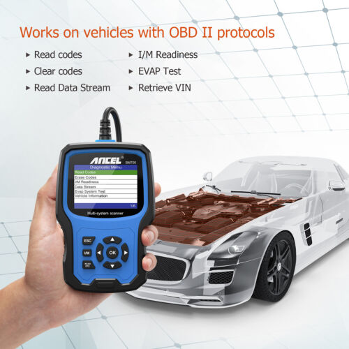 Ancel BM700 For BMW MINI Diagnostic Scanner Tool ABS SRS Code Reader BMS EPB SAS - Picture 10 of 13