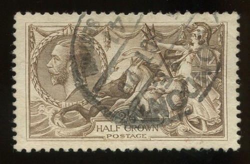 GB SEAHORSES KG5th 1913-1934 ISSUES + TYPES + POSTMARKS ..PRICED SINGLY - Picture 24 of 47