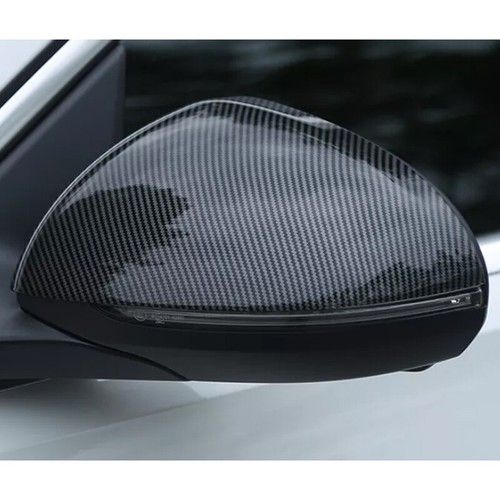 Carbon Fiber Side Mirror Cap Covers For 2022-2025 Mercedes Benz W206 C300 C43 - Picture 3 of 12