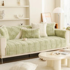 Nordic Sofa Cover  Room Non-Slip Sofa Cushion Couch Mat Fluffy Plush Sofa Towel