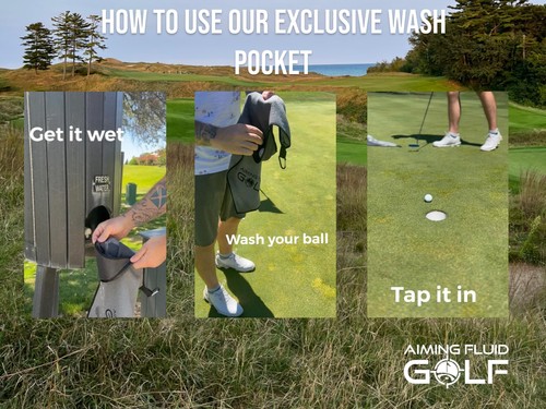 Magnetisches Multifunktions Golftuch und magnetisches Landepad I perfekte Golftasche A - Bild 5 von 9