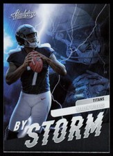 2022 Panini Absolute Malik Willis #BST-3 FOOTBALL Tennessee Titans By Storm