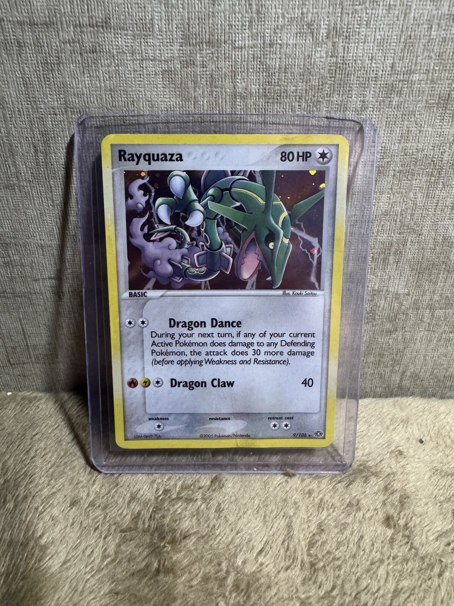 ポケモンカードゲーム Rayquaza EX Emerald [Reverse Holo]9/106 Rayquaza 9/106 Emerald Holo for sale online | eBay